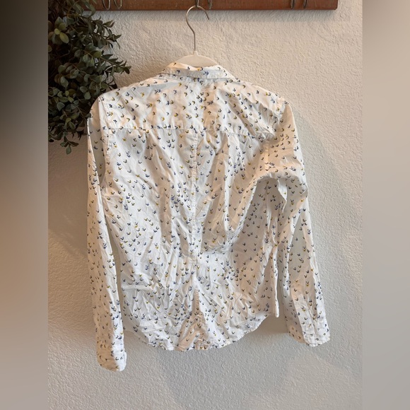 Frank & Eileen Barry butterfly button up - Picture 2 of 3